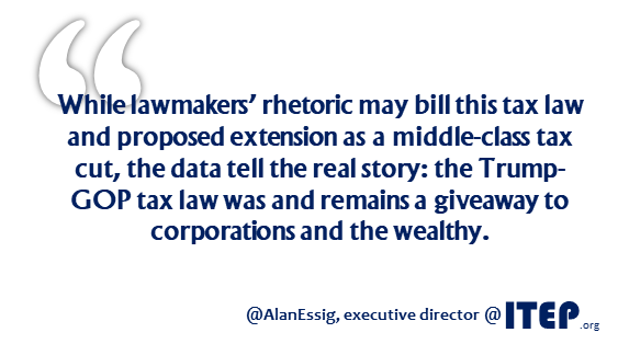 Same Old Same: 50-State Analysis Finds Extending the New Tax Law’s Temporary Provisions Would Mainly Benefit the Wealthy