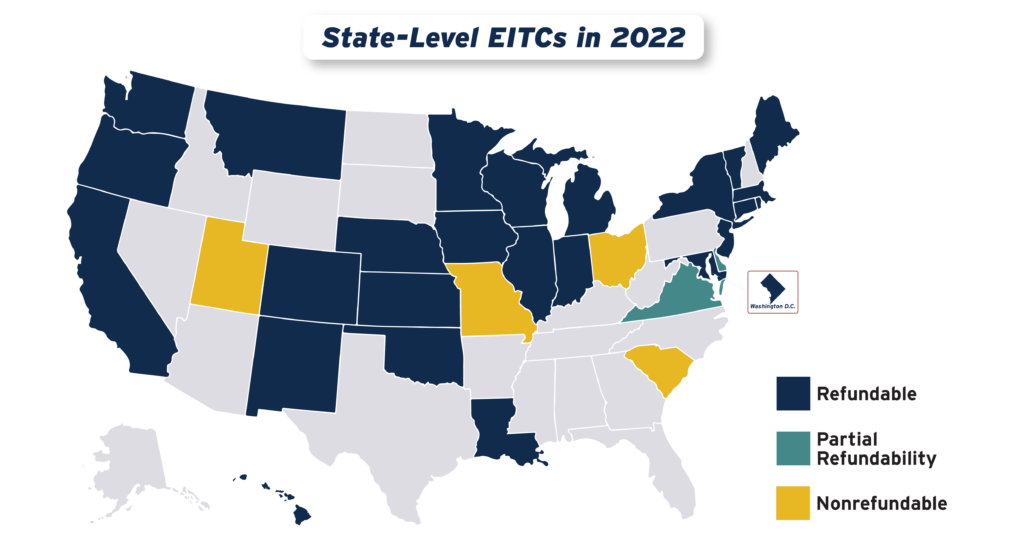 Boosting Incomes and Improving Tax Equity with State Earned Income Tax Credits in 2022