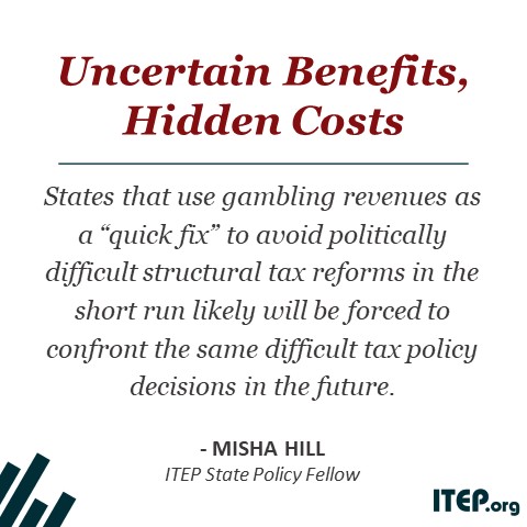 Lottery, Casino and other Gambling Revenue: A Fiscal Game of Chance