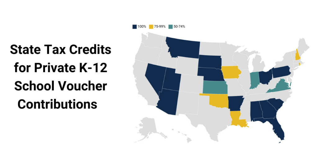 Does Your State Offer Tax Credits for Private K-12 School Voucher Contributions?