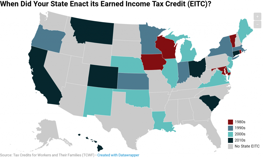 When Did Your State Enact its EITC?