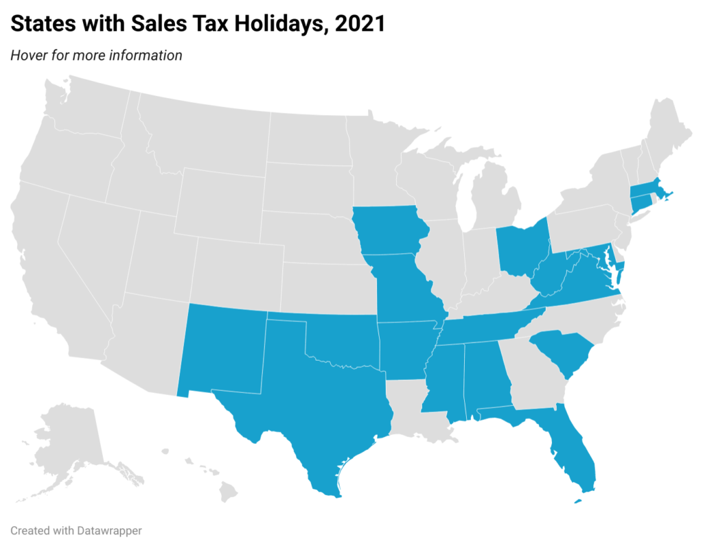 Sales Tax Holidays: An Ineffective Alternative to Real Sales Tax Reform