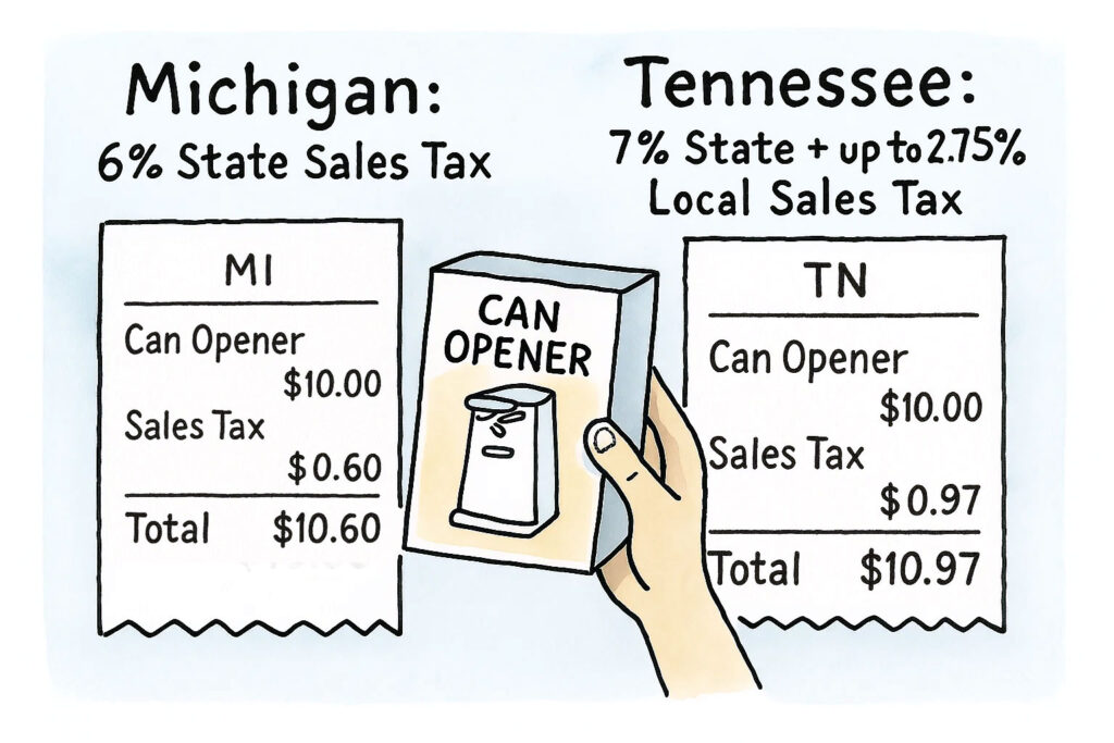 How Do State and Local Sales Taxes Work?