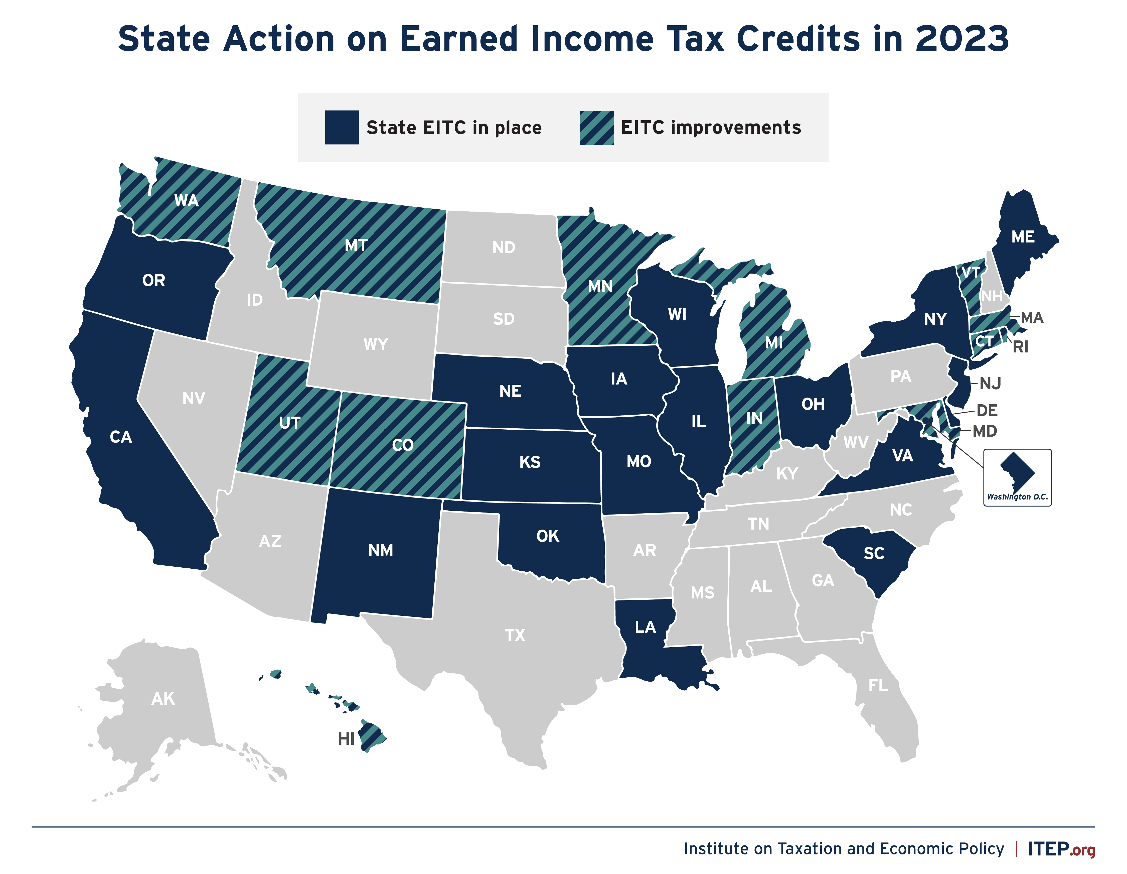 State Action on Child Tax Credits and Earned Income Tax Credits in 2023 ...